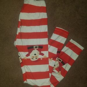 COPY - Lularoe santa leggings